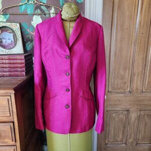 Vintage Western Pinstriped Blazer